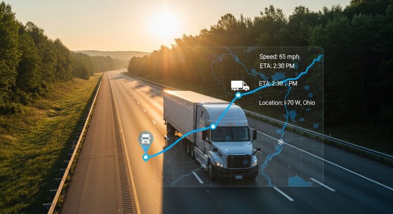 Transporte de Cargas com Rastreamento